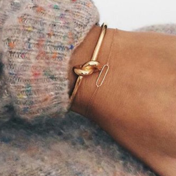 Woman’s Fashion Gold Marine Knot Bracelet Bangle - Picture 4 of 8